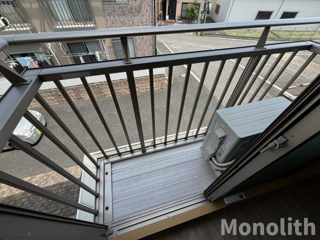 クレール琴山のバルコニー