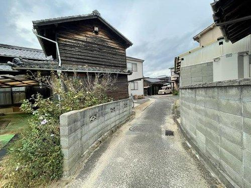 堀江町土地の前面道路含む現地写真