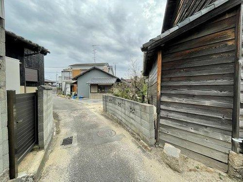 堀江町土地の前面道路含む現地写真