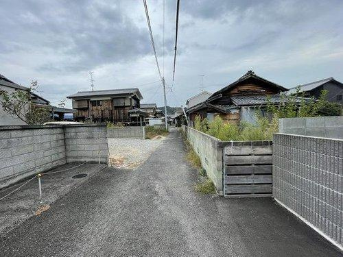 堀江町土地の前面道路含む現地写真