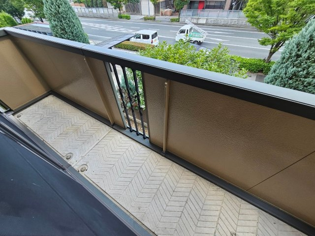 松ノ内テラスハウスのバルコニー