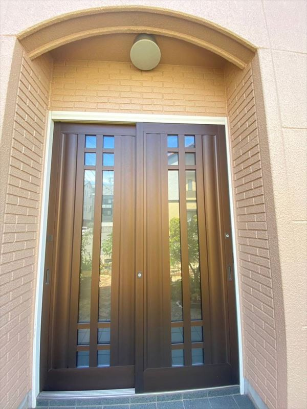 和歌山市吉田中古住宅の玄関