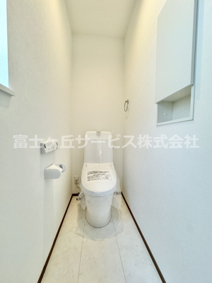 【トイレ】 | 静岡市葵区上足洗2丁目 未入居 | きれいなトイレです