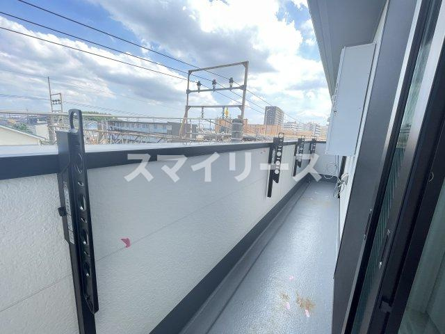 KLEIS南柏Ⅱ のバルコニー