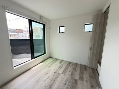 【洋室】 | 西加賀屋３丁目　新築一戸建 | コンパクトで使いやすい洋室です