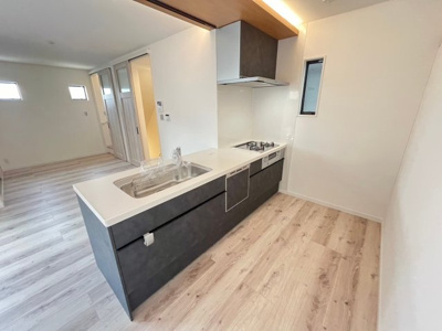 【キッチン】 | 西加賀屋３丁目　新築一戸建 | お料理しやすいキッチンです