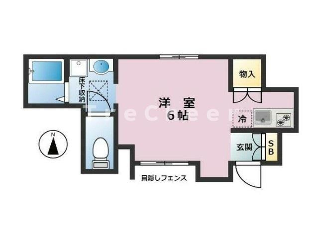 スタジオカルテットの間取り