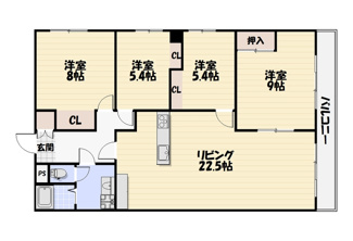 【間取り】 | 総建みどりハイム