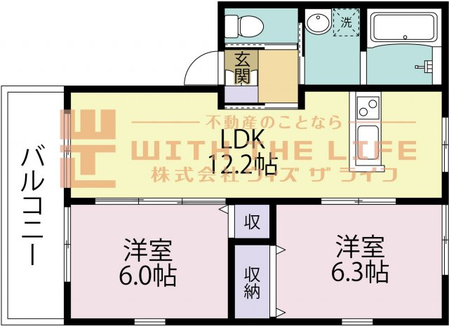 エクリス【キャッシュバック対象物件】の間取り
