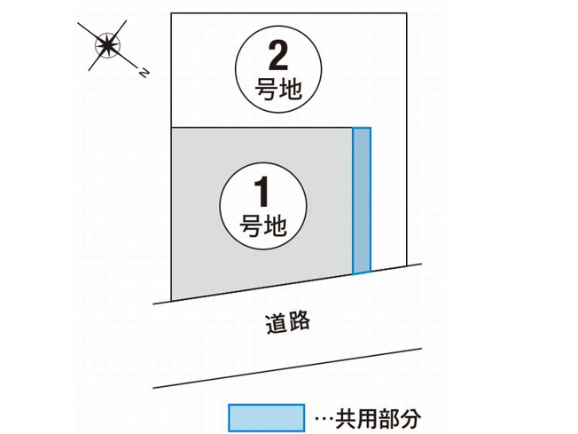 【区画図】 | 山科区安朱奥ノ田　新築戸建