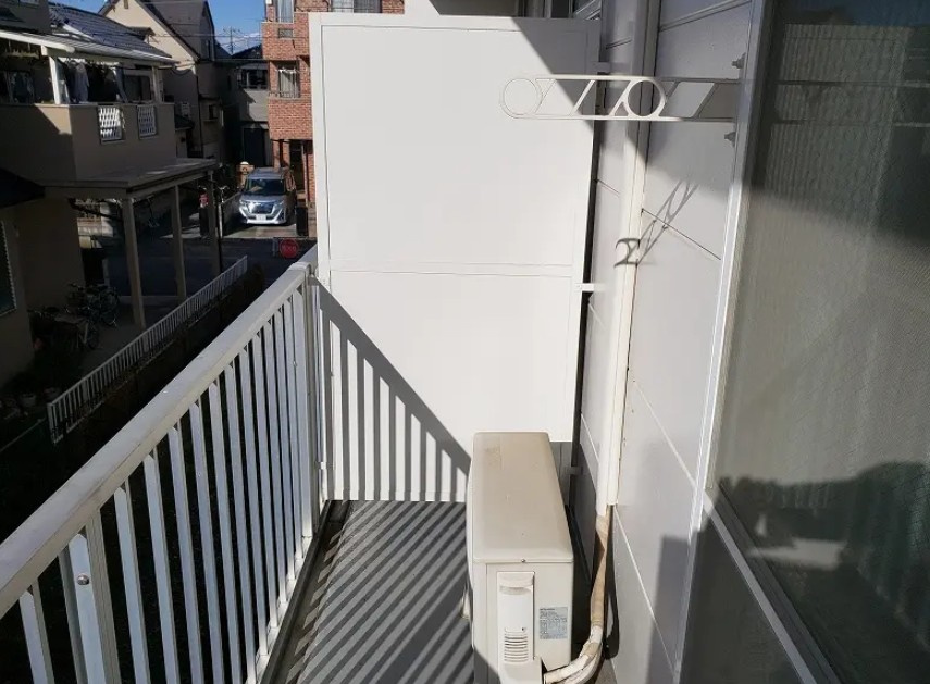レオパレスcomfortのバルコニー