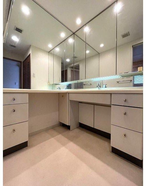 アルファガーデン中央公園の独立洗面台