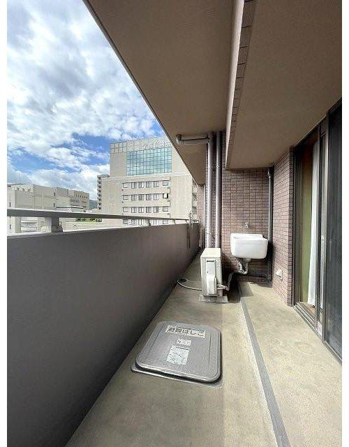 アルファガーデン中央公園のバルコニー