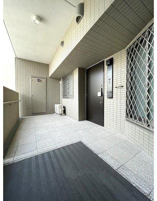 アルファステイツ錦町の玄関