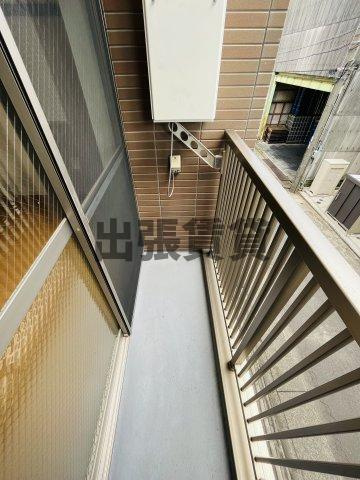 仲介手数料0円！コーポLSRのバルコニー