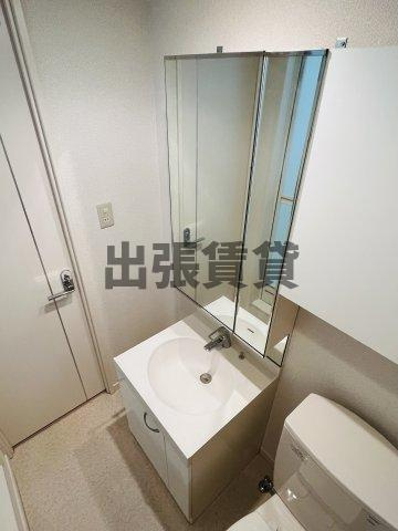 仲介手数料0円！コーポLSRの洗面所