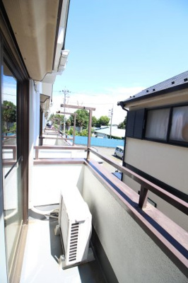 【バルコニー】 | ハイツたかはし | ※同物件※他号室写真になります※写真は２階になります※