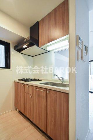 福岡市博多区美野島３丁目の賃貸マンションのキッチン