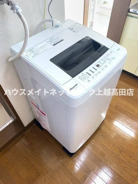 ピュアメイトのその他|賃料に２，０００円ＵＰで家電５点付可（ＴＶ・冷蔵庫・洗濯機・電子レンジ・ガスコンロ）
