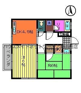 グランドハイツの間取り|間取図