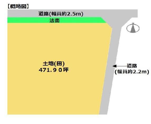 和歌山市吉礼　土地の土地図