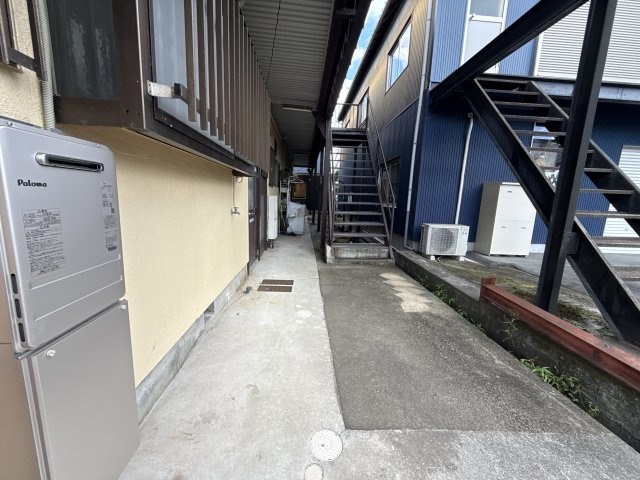 みやび荘のバルコニー