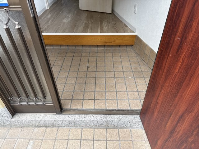 みやび荘の玄関