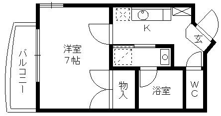 トランプの間取り
