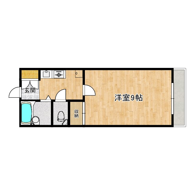 ブルーメンプラツェの間取り