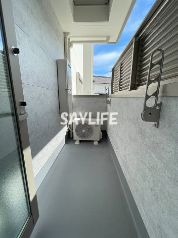 フジパレス弥刀Ⅱ番館のバルコニー