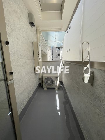 フジパレス弥刀Ⅱ番館のバルコニー