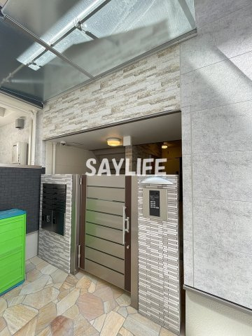 フジパレス弥刀Ⅱ番館のエントランス