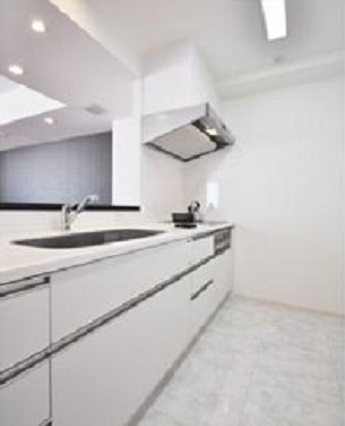 千代田区富士見１丁目の賃貸マンションのキッチン