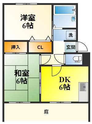 メゾンろーれるの間取り