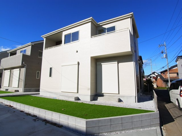 新築　高崎市貝沢町8期　Heartful　Town　3号棟の外観|現地写真　2024年11月完成しました！ご内覧等、お気軽にお問合せください♪　							
