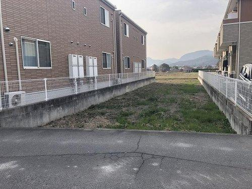 檀紙町　土地の前面道路含む現地写真