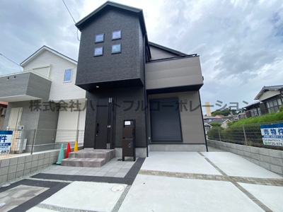 【外観】 | 神戸市垂水区多聞台4丁目　新築戸建B号地　仲介手数料無料！ | 外はこのようになっています