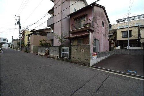 福岡町３丁目　土地の前面道路含む現地写真