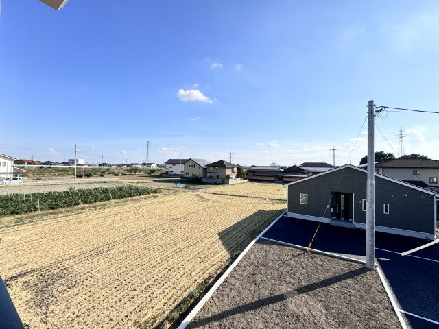 新築　前橋市龍蔵寺町第1　クレイドルガーデン　2号棟の展望|現地写真　前橋市龍蔵寺町第1　クレイドルガーデン