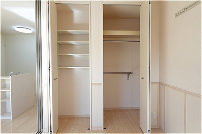 【洋室】 | ルシール細谷 Ａ | 洋室・クローゼットと収納