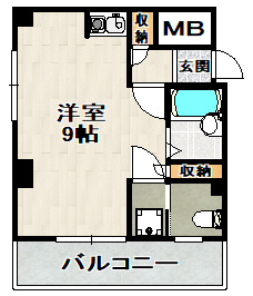 ルミエール逆瀬の間取り