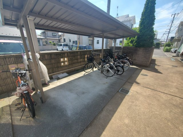ヴィラルミエールのその他共用部分|駐輪場です