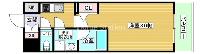 【間取り】 | アルグラッド福島SOUTH