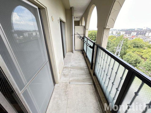 カトルセゾンのバルコニー