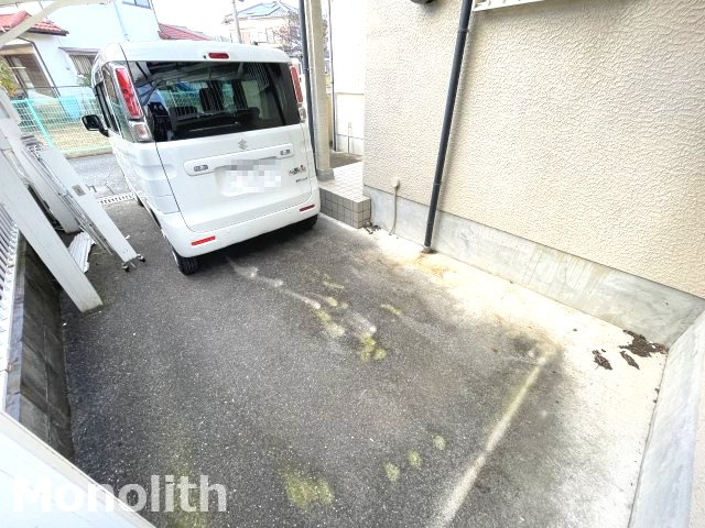 阪南市自然田戸建ての駐車場