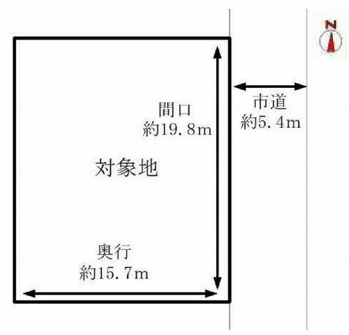さぬき市志度　土地の土地図