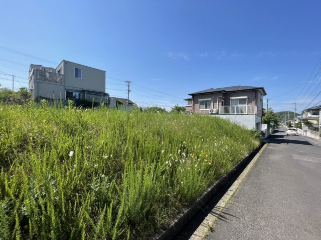 さぬき市志度　土地の前面道路含む現地写真