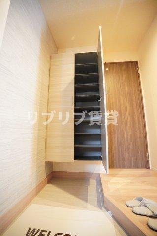 D-ROOM穴川Ⅲの玄関