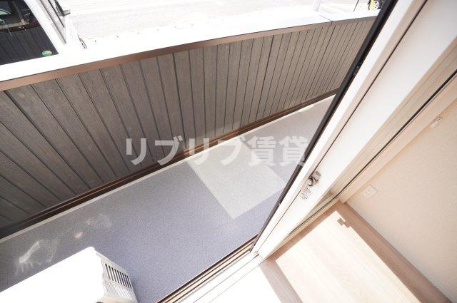 D-ROOM穴川Ⅲのバルコニー