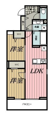 D-ROOM穴川Ⅲの間取り